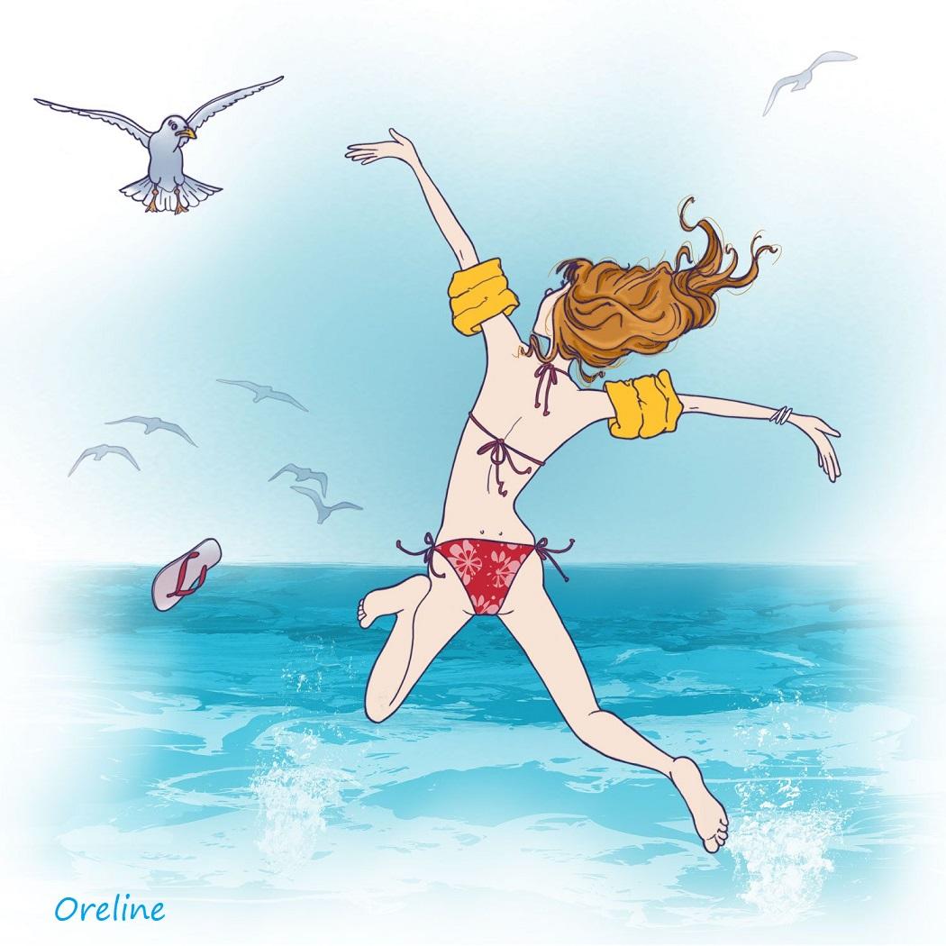 Pause Estivale pour Oreline